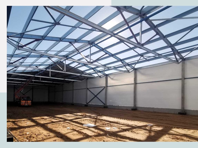 Строительство сенохранилищ в Выксе