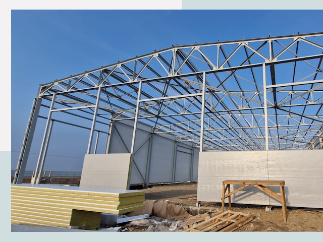 Утепленные ангары в Выкса от 622 руб. за м²