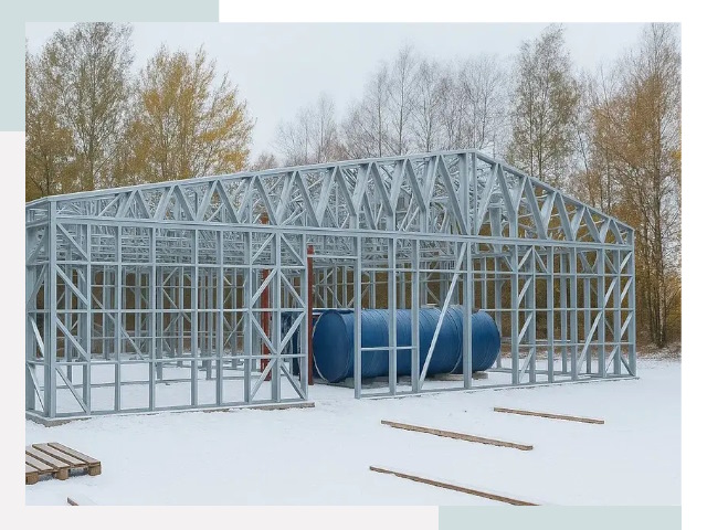 Металлические ангары в Выксе