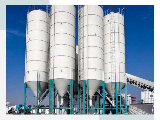 Строительство цементных силосов в Выксе