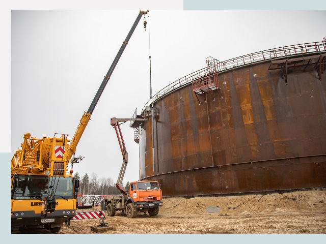 Монтаж резервуаров в Выксе от 622 руб. за м³