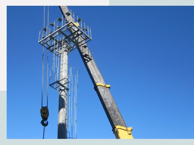 Монтаж осветительных мачт в Выкса от 622 руб.