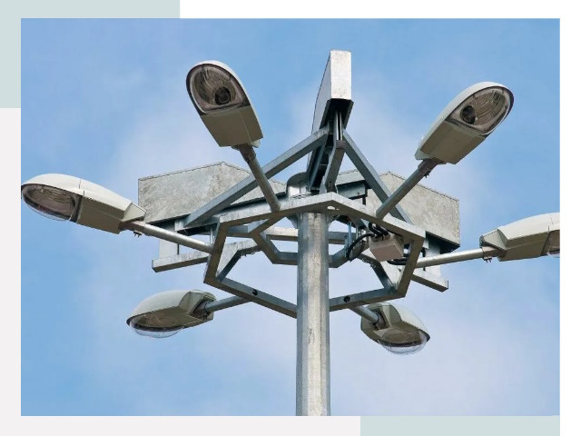 Монтаж осветительных мачт в Выксе