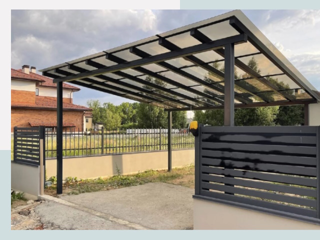 Металлические навесы в Выкса от 622 руб. за м²