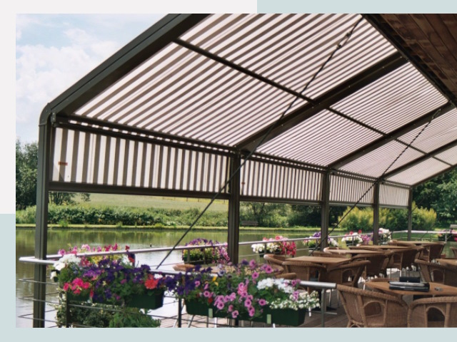 Элегантные навесы для кафе от 622 руб в Выкса