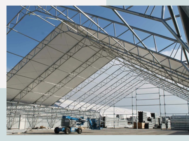 Каркасно-тентовые сооружения от СтальСтрой-Вкс по цене 622 руб.