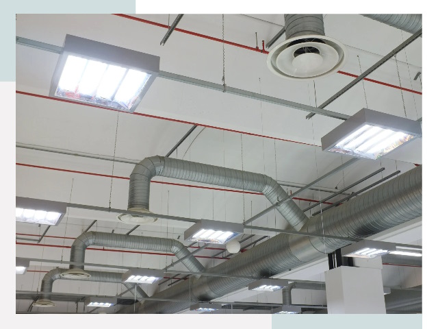 Вентиляция ангаров в Выксе
