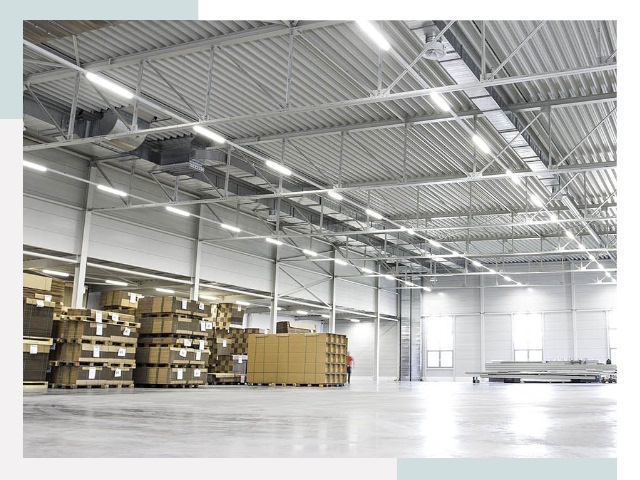 Освещение ангаров в Выксе