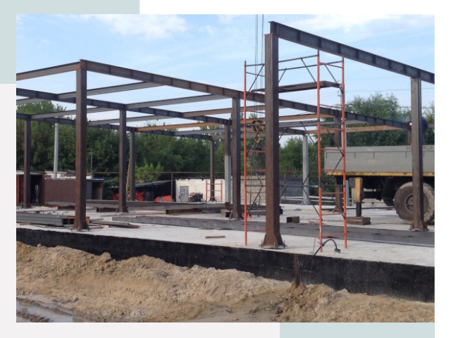 Фундамент для ангаров в Выксе