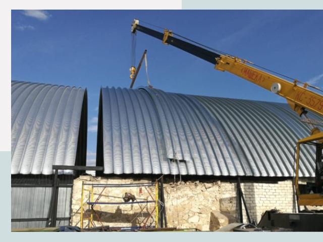 Реконструкция ангаров в Выксе от 622 руб.